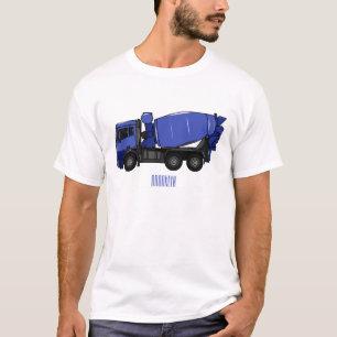Cartoon für Betonmischfahrzeuge T-Shirt