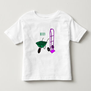 Cartoon für die Schubkarre und den Handwagen Kleinkind T-shirt
