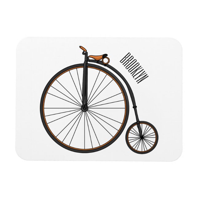 Cartoon für Fahrräder Magnet (Horizontal)