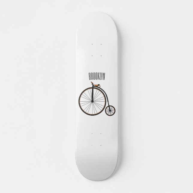 Cartoon für Fahrräder Skateboard (Vorne)