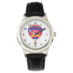 Cartoon für Heißluftballon Armbanduhr