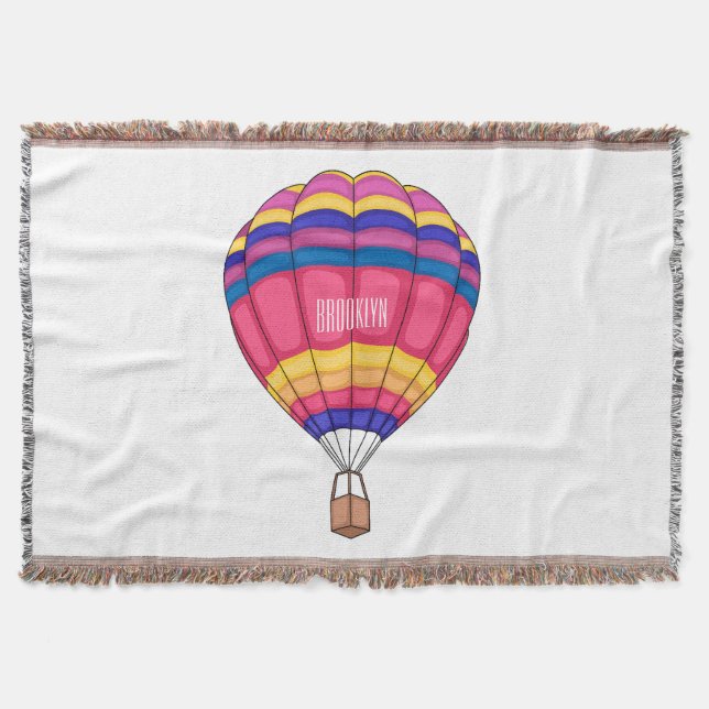 Cartoon für Heißluftballon Decke (Vorderseite)
