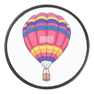 Cartoon für Heißluftballon Eishockey Puck