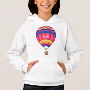Cartoon für Heißluftballon Hoodie