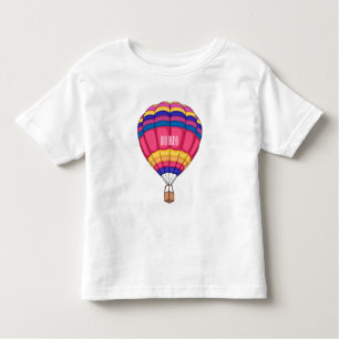 Cartoon für Heißluftballon Kleinkind T-shirt