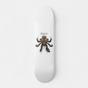 Cartoon für Kokosnuss Skateboard