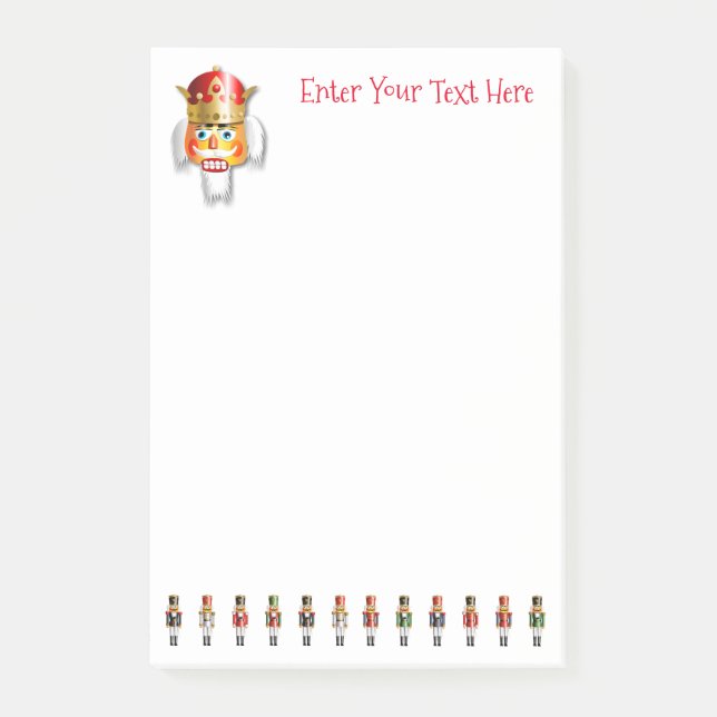 Cartoon für kundenspezifische Nutty Nutcrackers Post-it Klebezettel (Vorderseite)