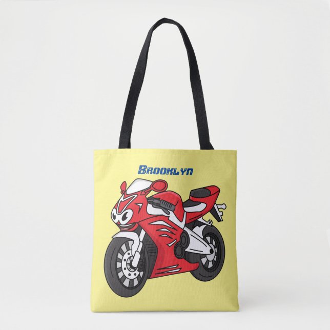 Cartoon für niedliche Motorräder (Vorderseite)