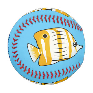 Cartoon für niedliche Schmetterlinge Baseball