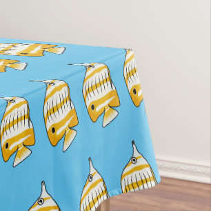 Cartoon für niedliche Schmetterlinge Tischdecke