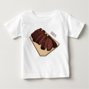 Cartoon für Rindenbrust Baby T-shirt