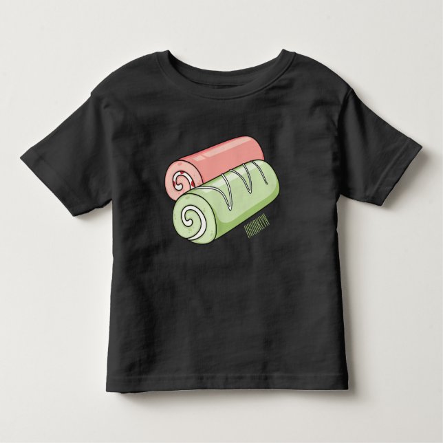Cartoon für Rollen/Rollen Kleinkind T-shirt (Vorderseite)
