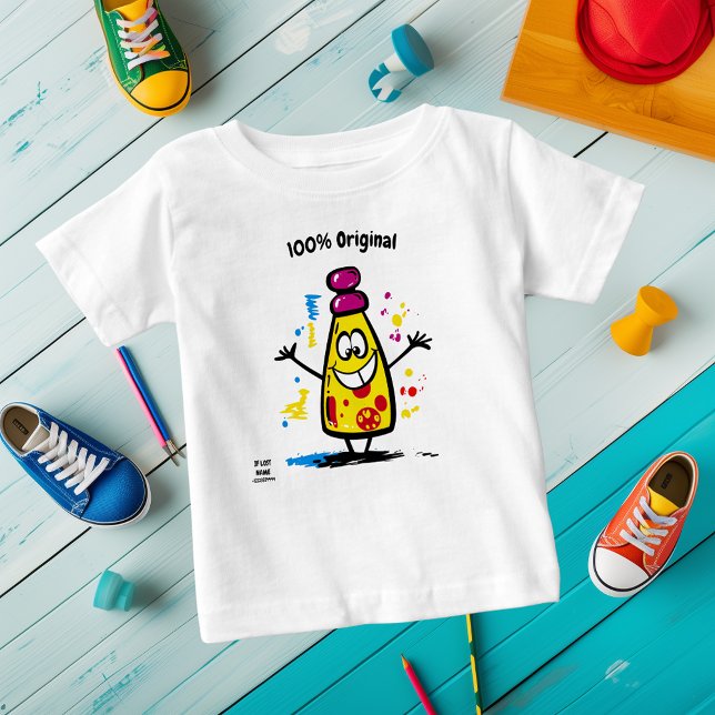 Cartoon für spielbare Salzstreuer - Spaß und indiv Baby T-shirt (Von Creator hochgeladen)