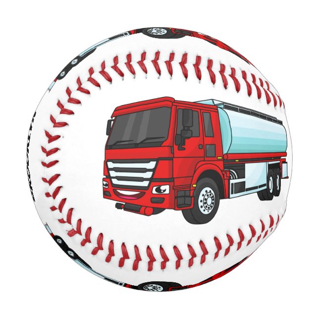 Cartoon für Tankwagen Baseball (Vorderseite Links)