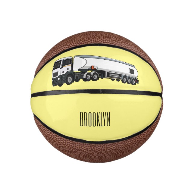 Cartoon für Tankwagen Mini Basketball (Vorderseite)