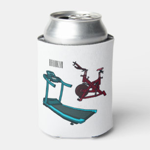 Cartoon für Treadmill und Spinnerbike Dosenkühler
