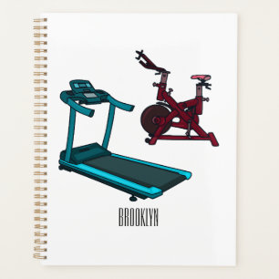 Cartoon für Treadmill und Spinnerbike Planer
