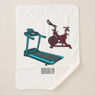 Cartoon für Treadmill und Spinnerbike Sherpadecke