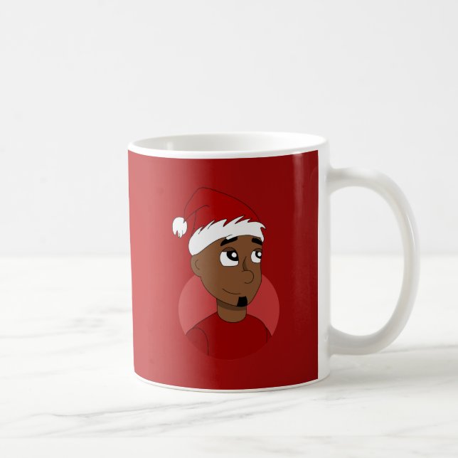 Cartoon für Weihnachten Typ Kaffeetasse (Rechts)