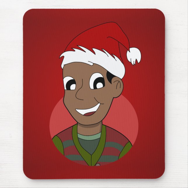 Cartoon für Weihnachten Typ Mousepad (Vorne)
