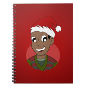Cartoon für Weihnachten Typ Notizblock