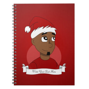 Cartoon für Weihnachten Typ Notizblock