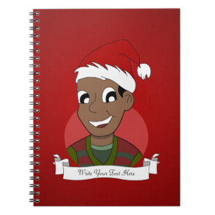 Cartoon für Weihnachten Typ Notizblock
