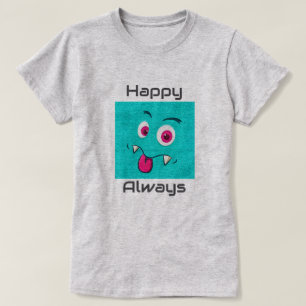 Cartoon gegenüber T - Shirt