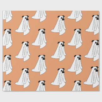 Cartoon-Geisterhund Halloween-Geschenkpapier Geschenkpapier