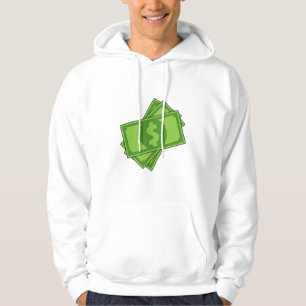 Cartoon-Geld-Dollar-Scheine Hoodie