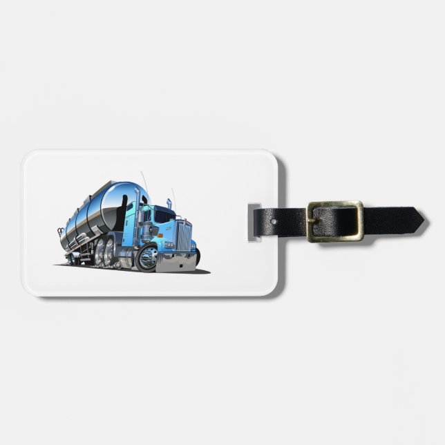 Cartoon Gepäckanhänger (Vorderseite horizontal)