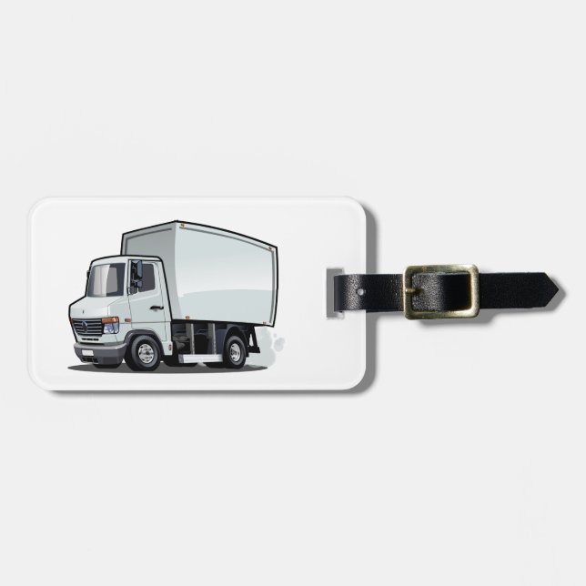 Cartoon Gepäckanhänger (Vorderseite horizontal)