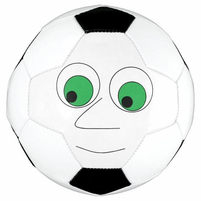 Cartoon-Gesicht mit großer Nose Funny Fußball (Vorderseite)