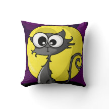 Cartoon-gespenstische Katze