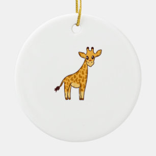 Cartoon Giraffe I Kinder I Kleinkind Giraffe Keramik Ornament
