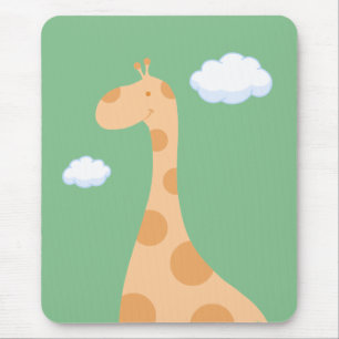 Cartoon-Giraffe mousepad