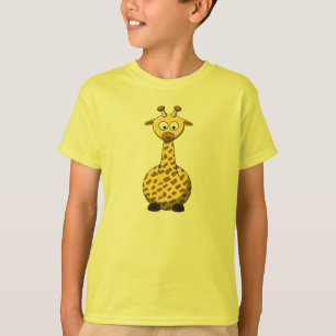 Cartoon Giraffe T-Shirt