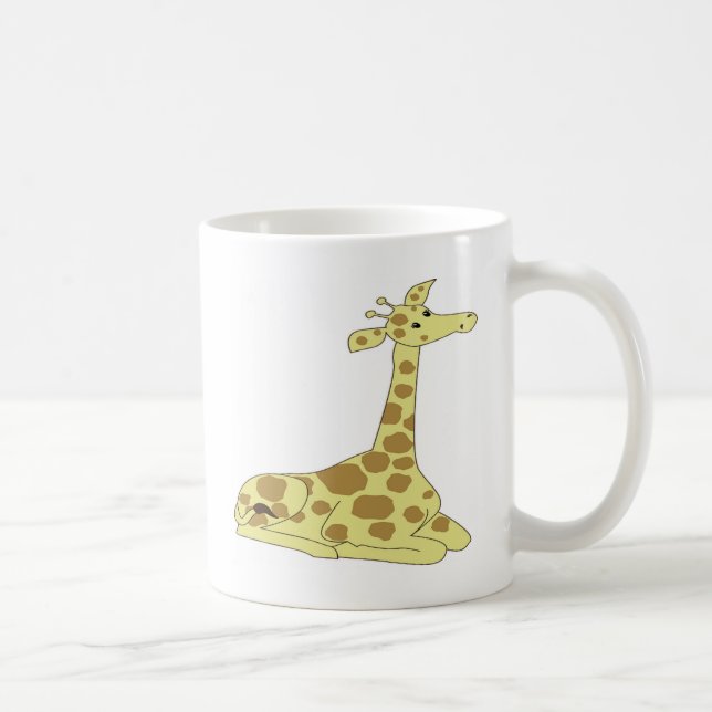 Cartoon Giraffe Tasse (Rechts)