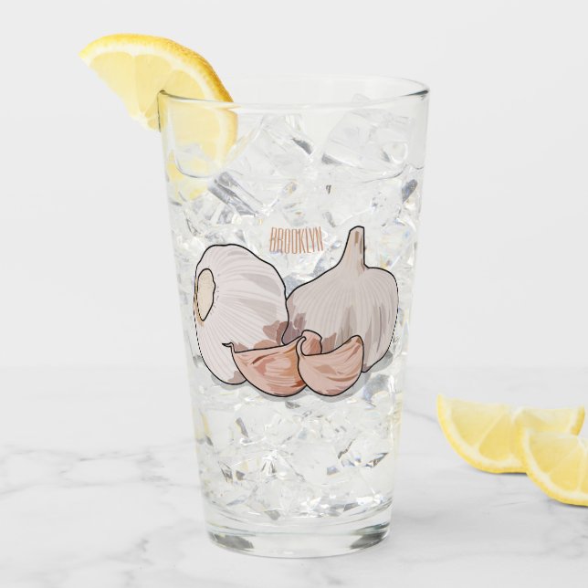 Cartoon Glas (Vorderseite Ice)