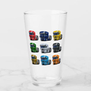 Cartoon Glas