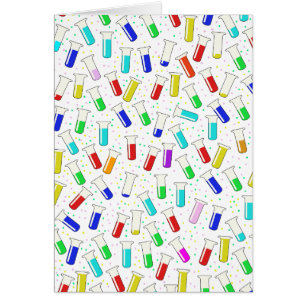 Cartoon-Glasprüfröhren