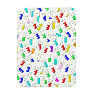 Cartoon-Glasprüfröhren Magnet