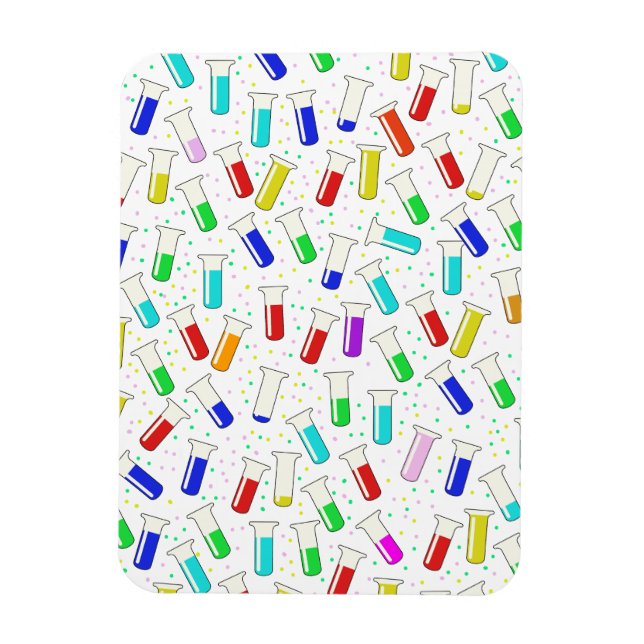 Cartoon-Glasprüfröhren Magnet (Vertikal)