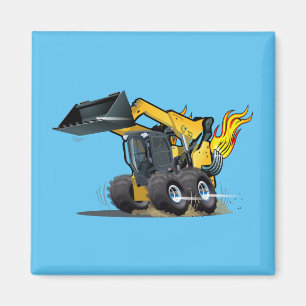 Cartoon-Gleitlenker Magnet