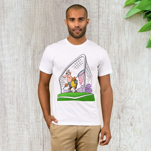 Cartoon Goalkeeper Mens T - Shirt (Von Creator hochgeladen)