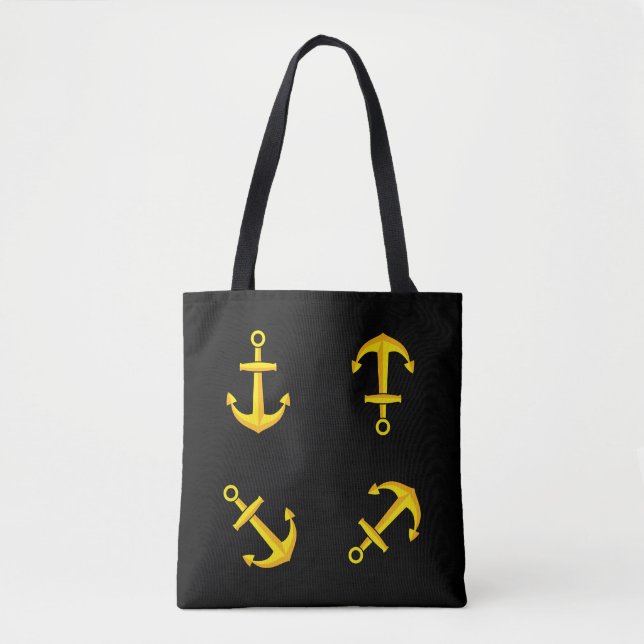 Cartoon Golden Boat Anchor Set (Vorderseite)