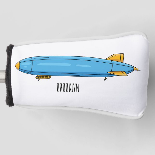 Cartoon Golf Headcover (Vorderseite)