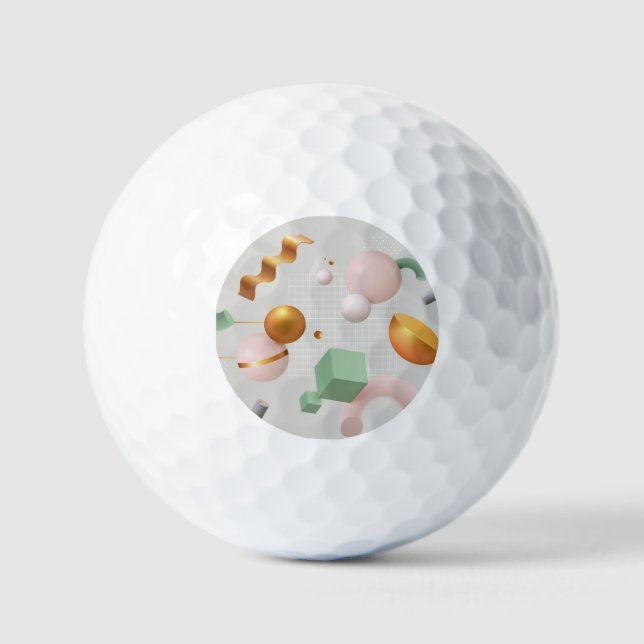 Cartoon Golfball (Vorderseite)