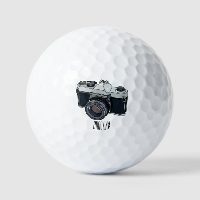 Cartoon Golfball (Vorderseite)