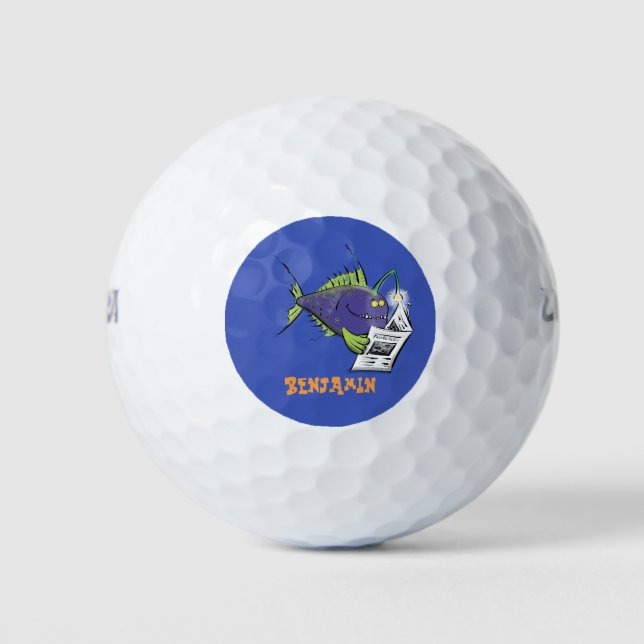 Cartoon Golfball (Vorderseite)